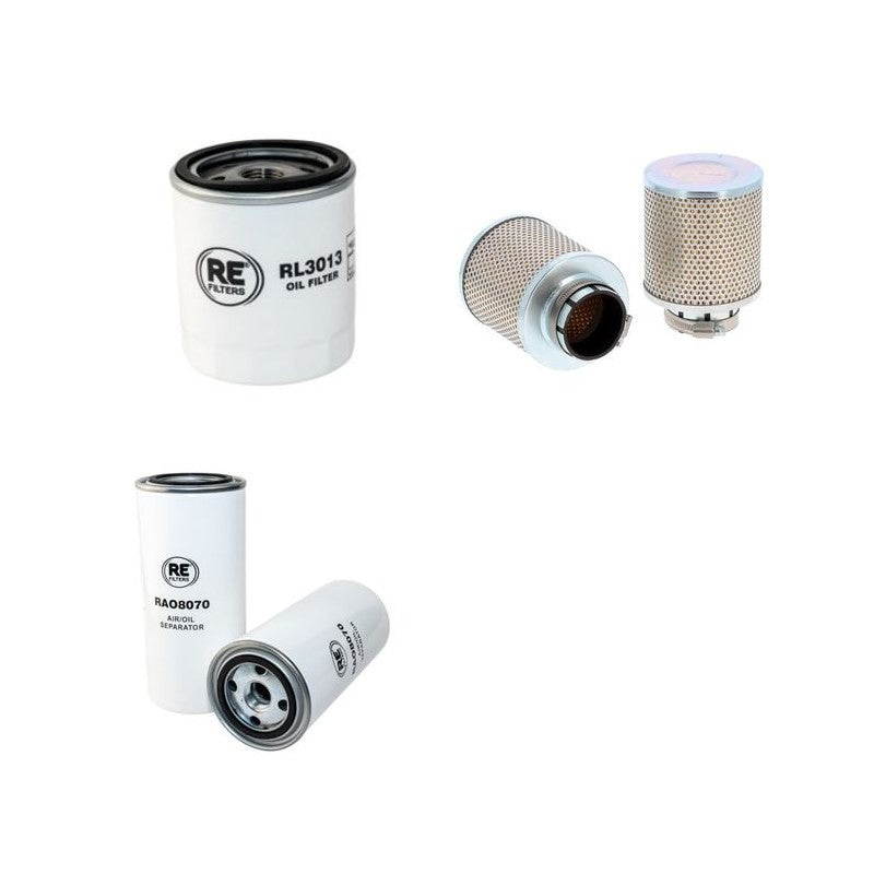 ABAC ZENITH 10 Compressor Filter Service Kit SN -1738710001