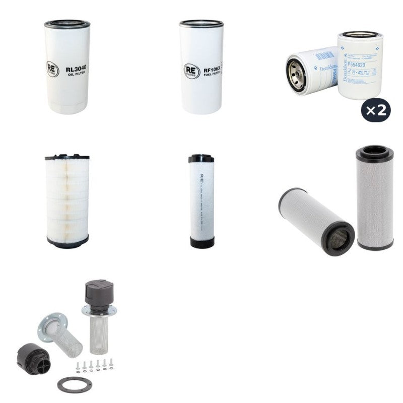 ABG TITAN 5820 Filter Service Kit w/Deutz BF 6M2013 Eng.