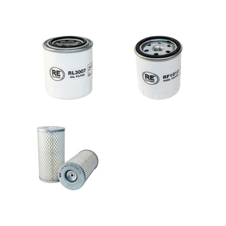AEBI TP35/TP37 Filter Service Kit Air Oil Fuel Filters w/Kubota V1505B Eng.