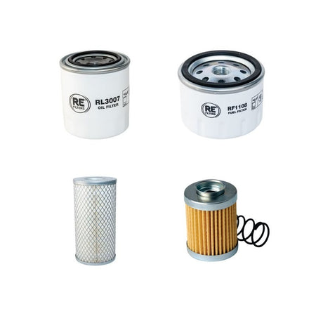 AEBI TP37 Filter Service Kit w/Kubota V 1505B Eng.