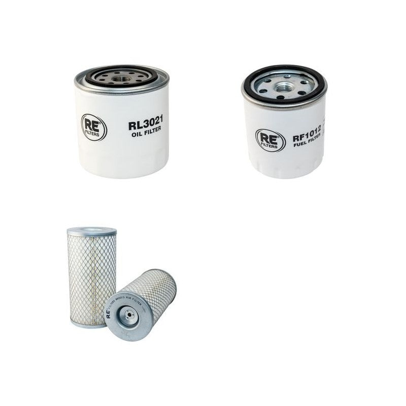 AEBI TP47/47S Filter Service Kit Air Oil Fuel Filters w/Kubota V1902 Eng.