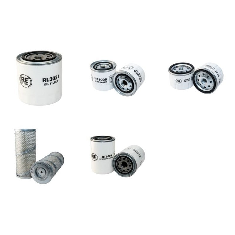 AEBI TP68 Filter Service Kit w/Kubota V 3300-B/E Eng.