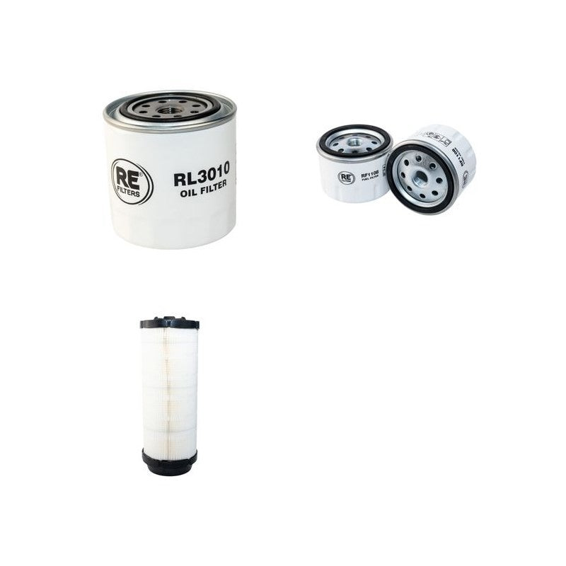 AEBI TT70(S) Filter Service Kit Air Oil Fuel Filters w/Kubota V 2003 T/TE Eng.