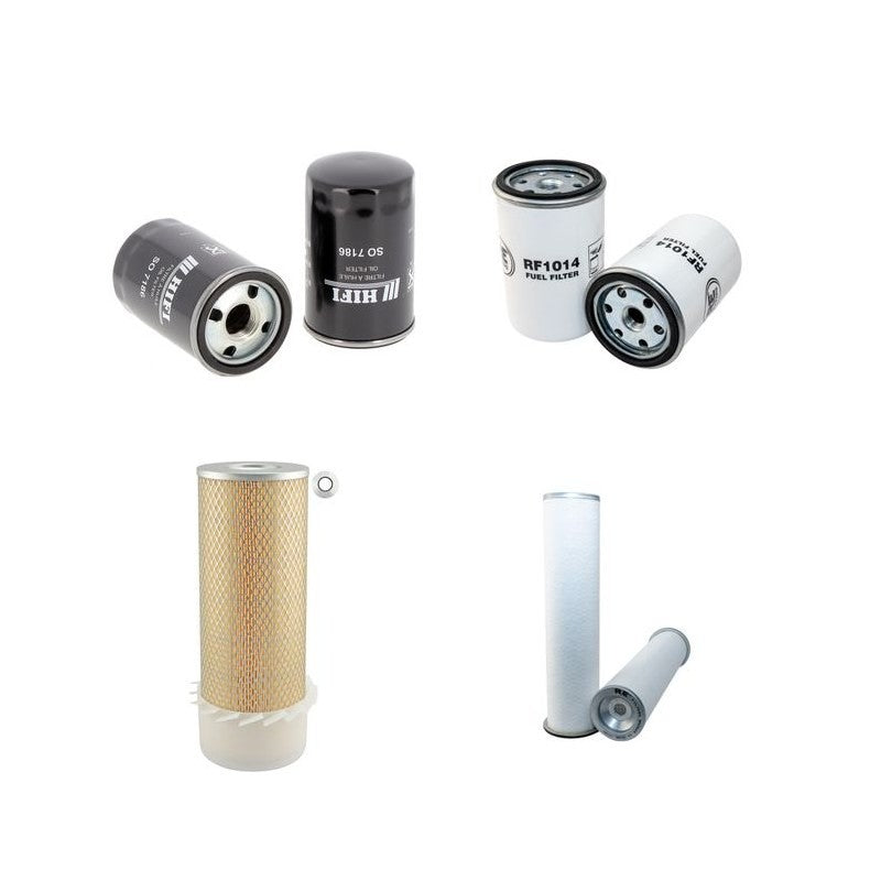 AGRIA 885 V2/VF/VF-4 Filter Service Kit Air Oil Fuel Filters w/Deutz F3L913 Eng.