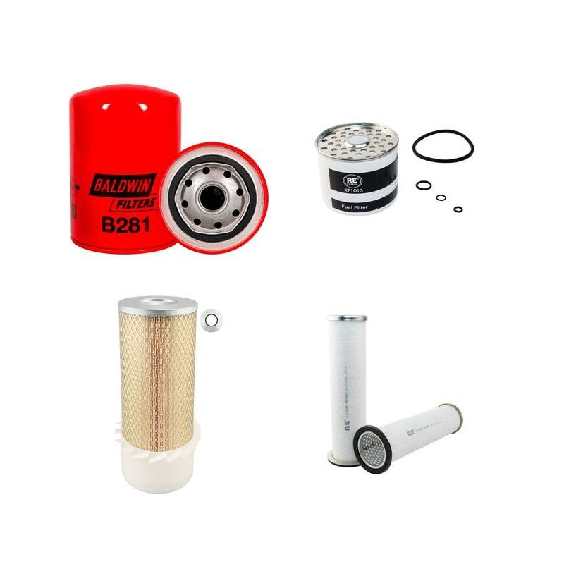 AGRIFULL 60 Derby Filter Service Kit Air Oil Fuel Filters w/VM 1053 SU Eng.