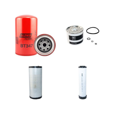 AGRIFULL 65(DT) Filter Service Kit Air Oil Fuel Filters w/Iveco 8045.06 Eng. SN RA2010