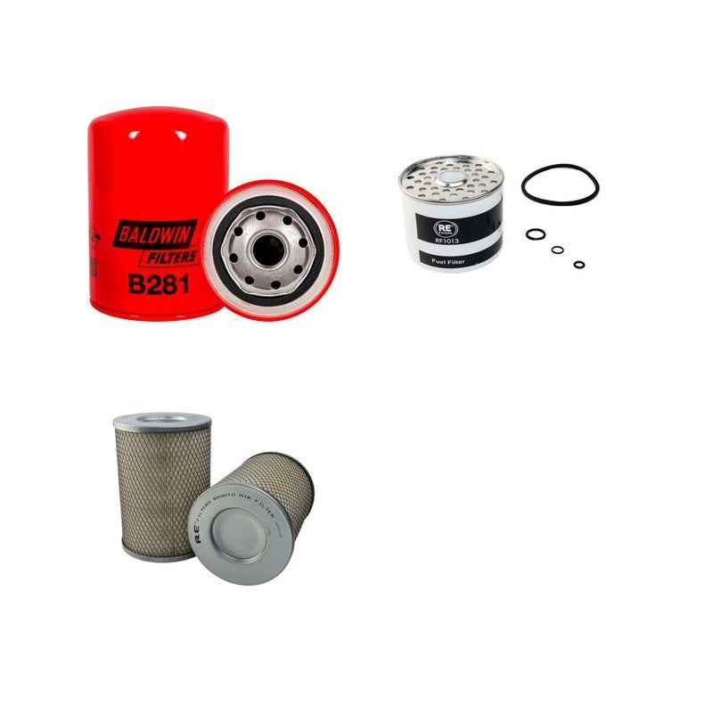AGRIFULL 80-60(DT) Filter Service Kit Air Oil Fuel Filters w/VM 1053 SU Eng.