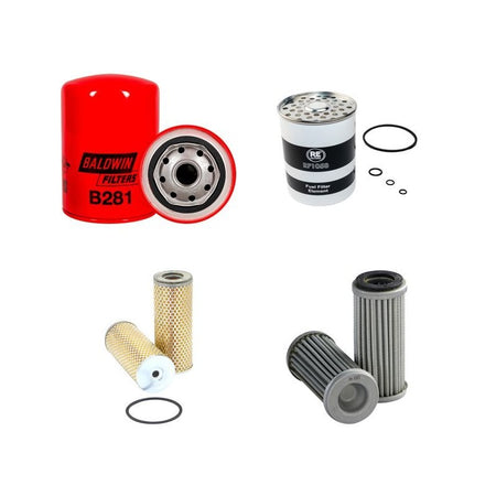 AGRIFULL 80-95 TURBO Filter Service Kit w/VM 1054SU Eng.