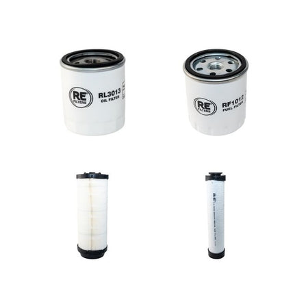 AHLMANN AF60e Filter Service Kit Air Oil Fuel Filters w/Deutz F 3L1011F Eng.