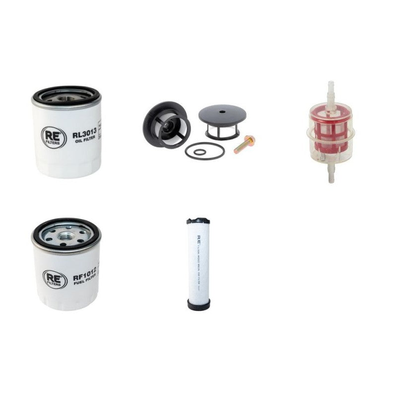 AHLMANN AL70E Filter Service Kit Air Oil Fuel Filters w/Deutz BF 4L1011 Eng.