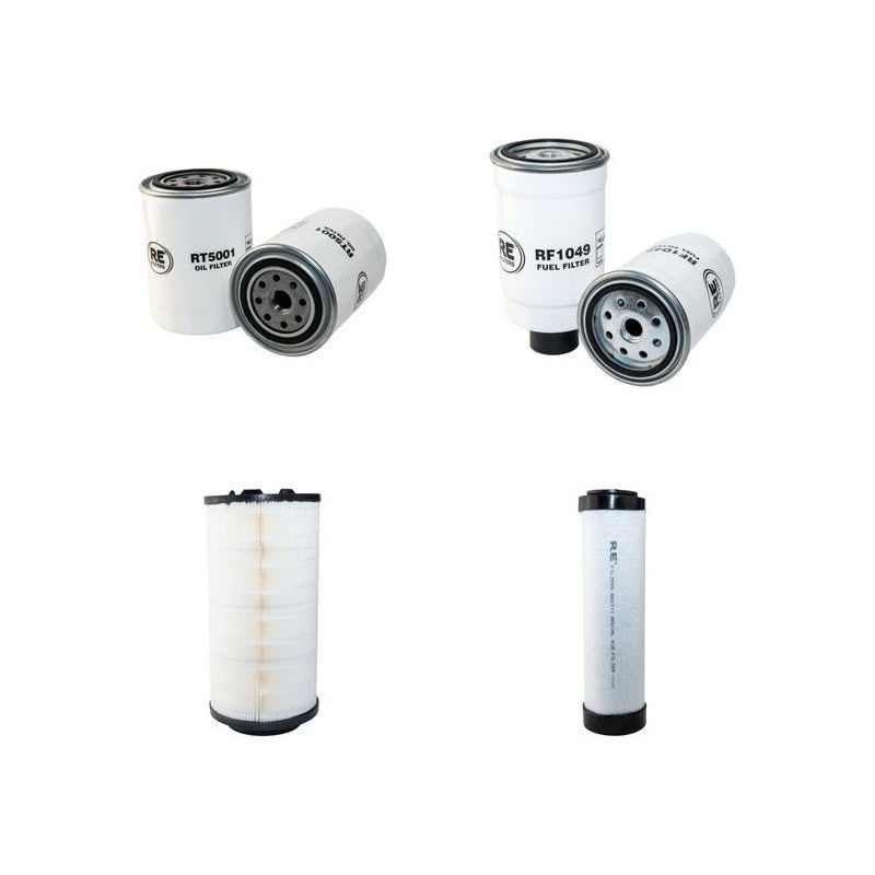 AHLMANN AS200 Filter Service Kit Air Oil Fuel Filters w/Perkins Eng.