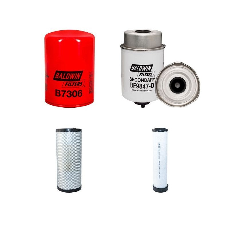 AHLMANN AX700 Filter Service Kit w/JD 4024HF295 Eng. YR 2012-