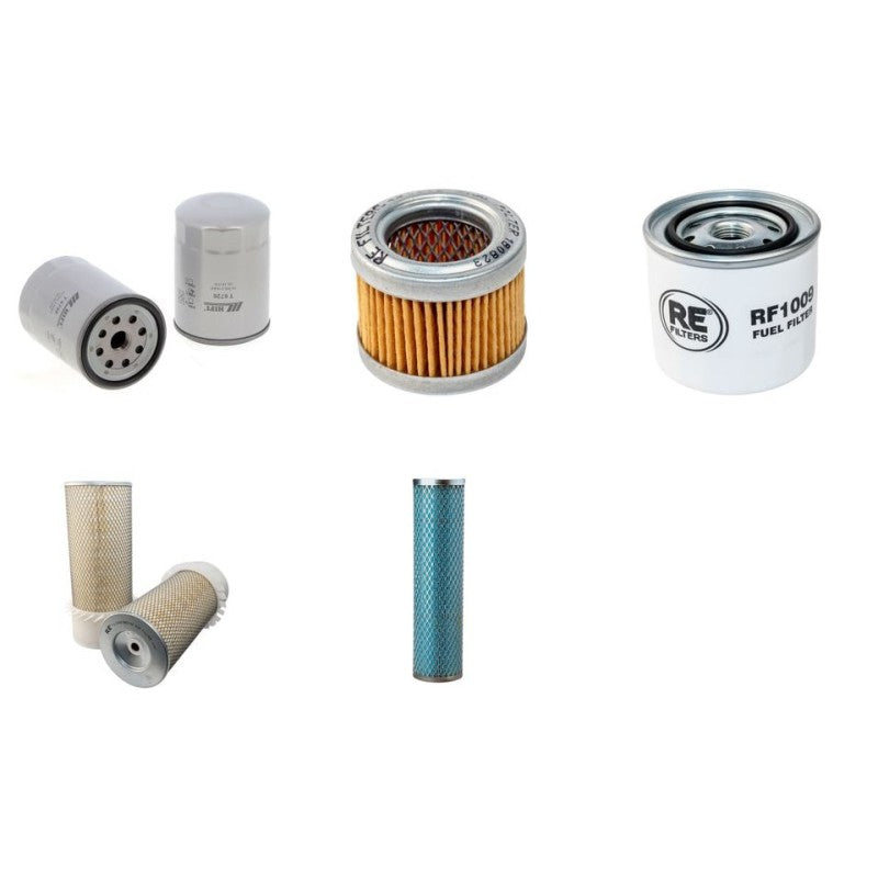 AICHI SR21A/AJ Filter Service Kit Air Oil Fuel Filters w/Isuzu CC-4JG1 Eng.