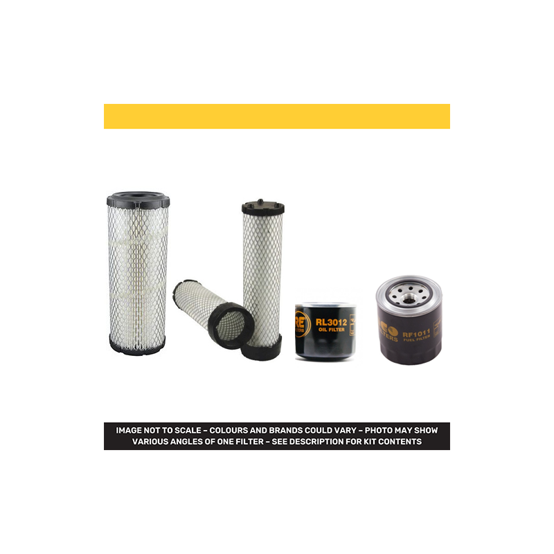 AIRMAN AX30U-4 Filter Service Kit Air Oil Fuel Filters w/Yanmar 3TNV88-SHBB Eng.