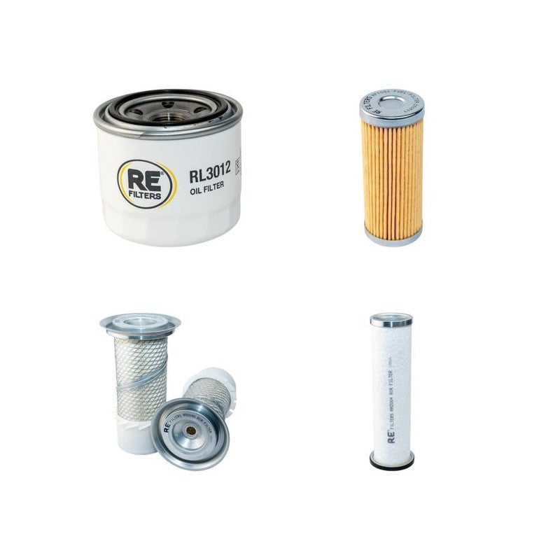 AIRMAN AX50V Filter Service Kit Air Oil Fuel Filters w/Yanmar 3TNV88 Eng. YR 2005-