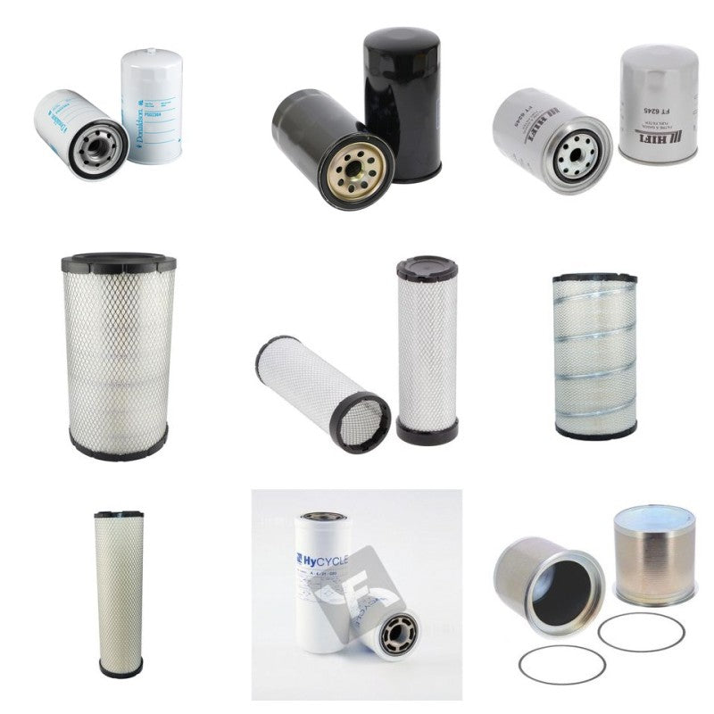 AIRMAN PDS655S-4B1 Filter Service Kit w/HINO J08CV Eng. SN 68-4B10051-