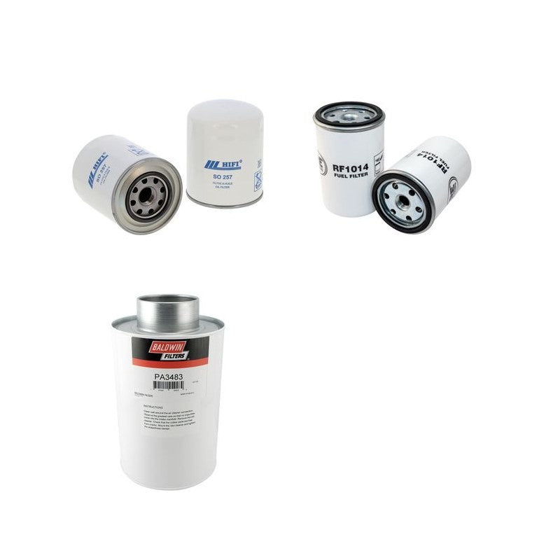 AKERMAN H3 Filter Service Kit Air Oil Fuel Filters w/VOLVO TD30 Eng.