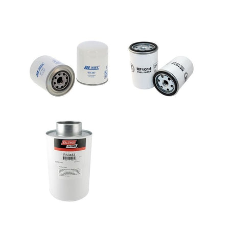 AKERMAN H3 Filter Service Kit Air Oil Fuel Filters w/VOLVO TD30 Eng.