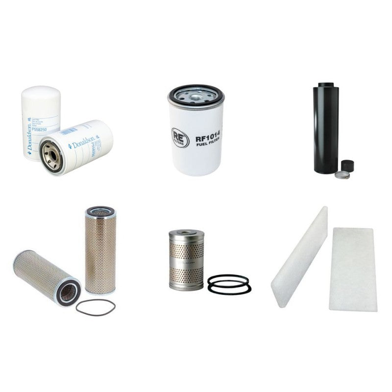 Akerman H16 H16B H16C H16D Filter Service with Volvo TD100B- TD100G Engines