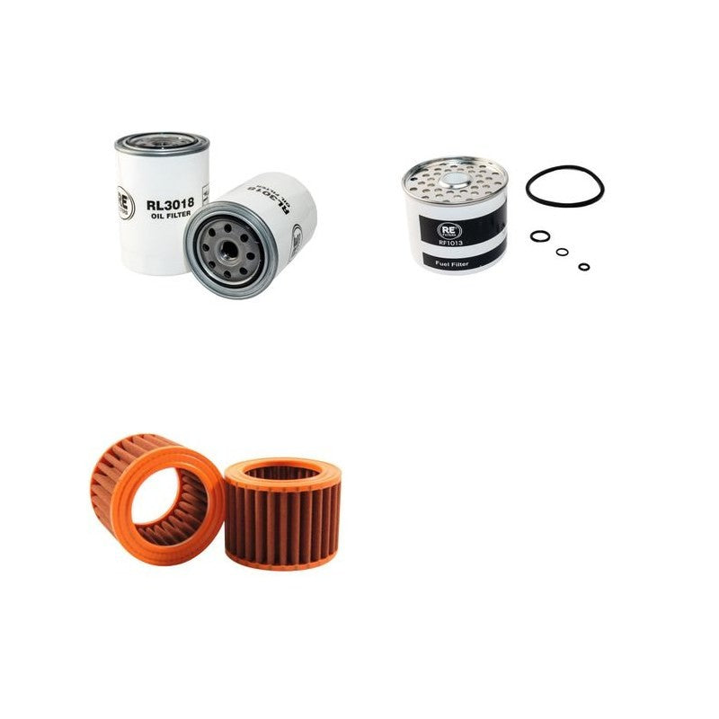 ALFA ROMEO GIULIA SUPER DIESEL Filter Service Kit w/PERKINS Eng. YR 1974-