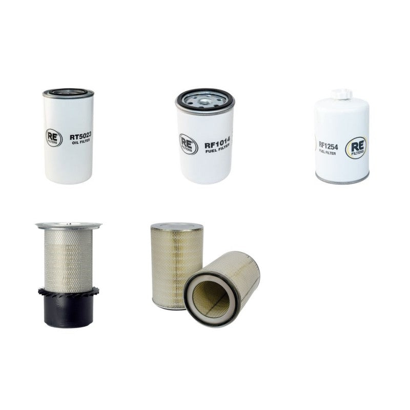 AMMANN AC120 Filter Service Kit Air Oil Fuel Filters w/Cummins B3.9C Eng.
