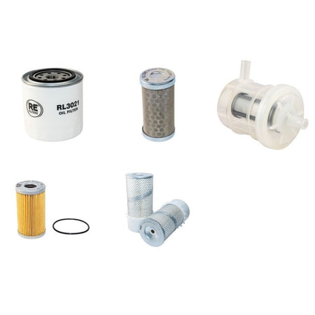 AMMANN ACS30 Filter Service Kit Air Oil Fuel Filters w/Kubota V2203 Eng. YR 2013