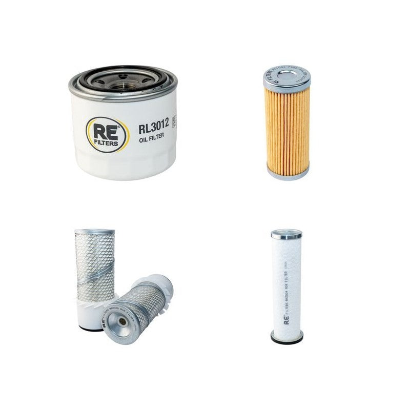 AMMANN AK20 Filter Service Kit Air Oil Fuel Filters w/Yanmar Eng.