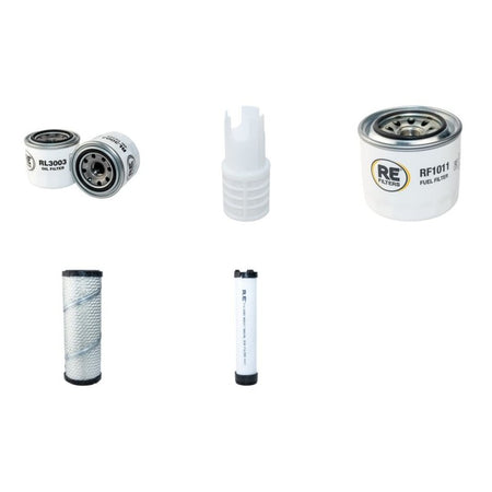 AMMANN ARX26(K) Filter Service Kit Air Oil Fuel Filters w/Yanmar 3TNV88-BPAMM Eng. YR 2012-