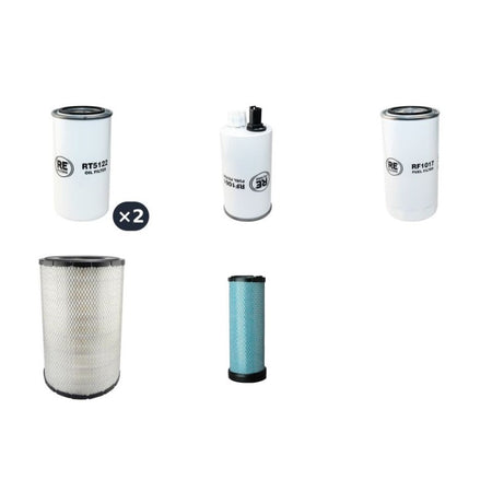 AMMANN ASC200 Filter Service Kit Air Oil Fuel Filters w/Cummins QSB 6.7 Eng. YR 2012-