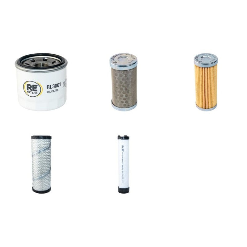 AMMANN AV20-2 Filter Service Kit Air Oil Fuel Filters w/Yanmar 3TNV76 Eng. YR 2010-