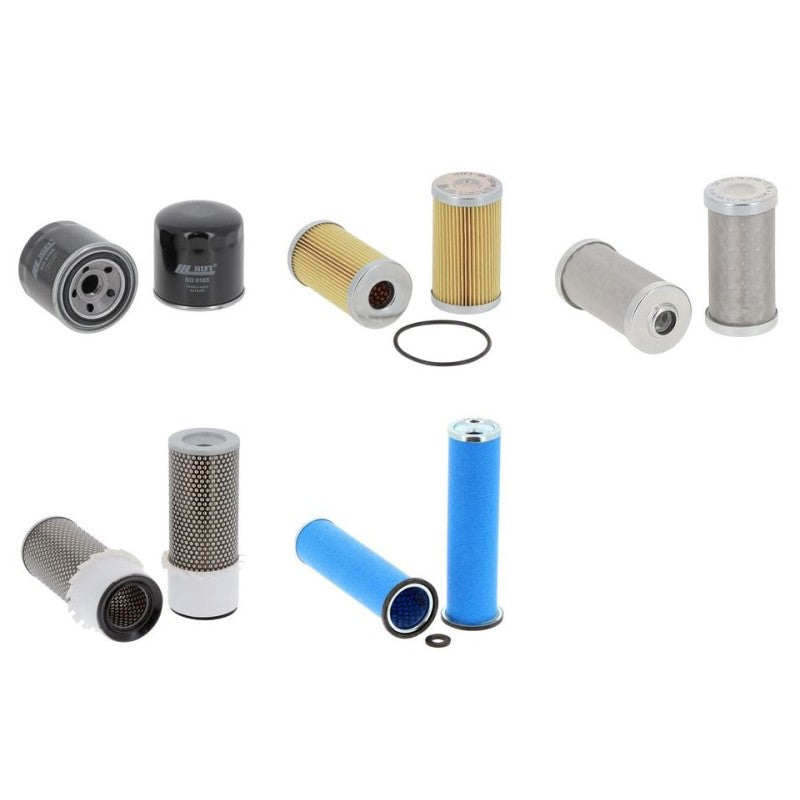 Ammann AV 23 E Engine Filter Kit with Yanmar 3 Tne 88 engine