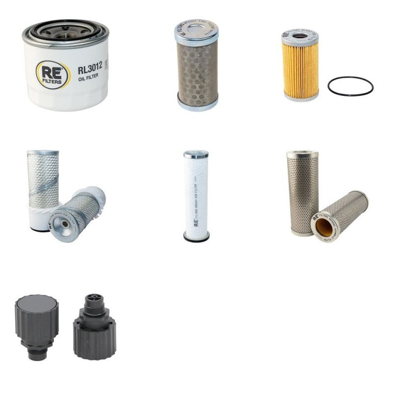 AMMANN AV23(E)(K) Filter Service Kit w/Yanmar 3TNE88 Eng. SN 1304-