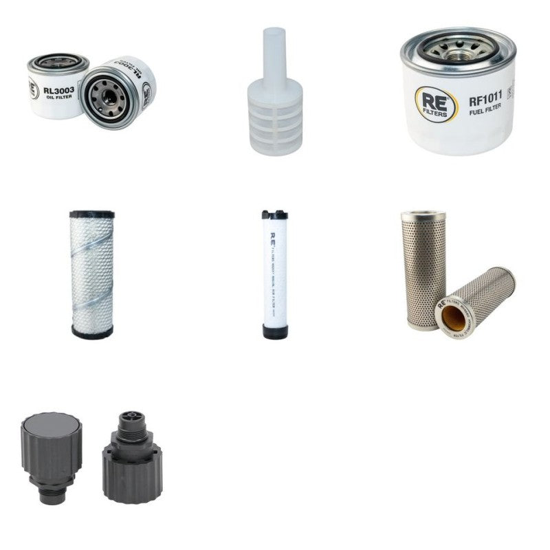 AMMANN AV26E Filter Service Kit withYanmar 3Tnv88-Xam Eng 2005-