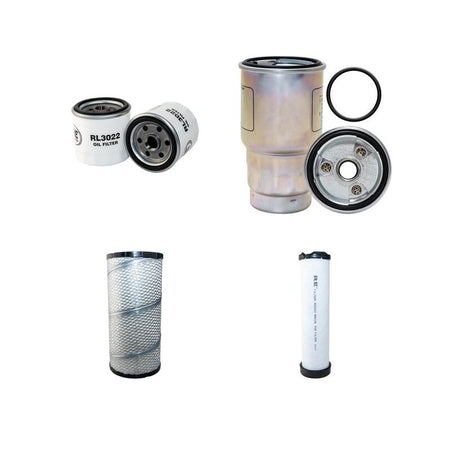 AMMANN AV95-2E Filter Service Kit Air Oil Fuel Filters w/Cummins B33-C85 Eng. YR 2006-