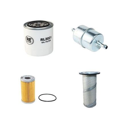 AMMANN RW2900FHF Filter Service Kit Air Oil Fuel Filters w/Kubota D1703 Eng.