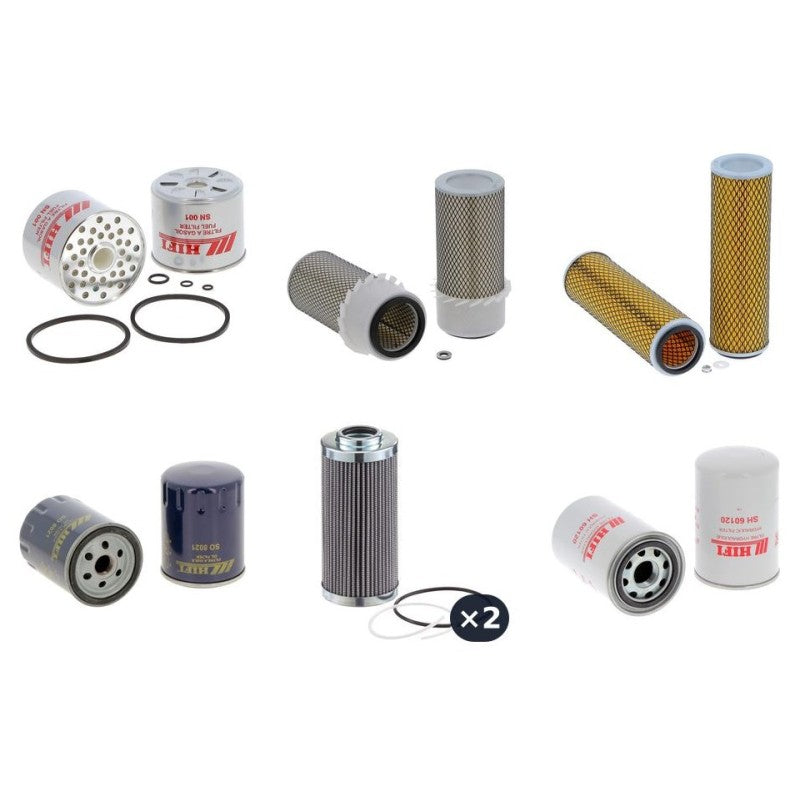 Antonio Carraro 6500 TRX ERGIT Filter Kit with Vm 84 C3/D703TE3 engine 2012-