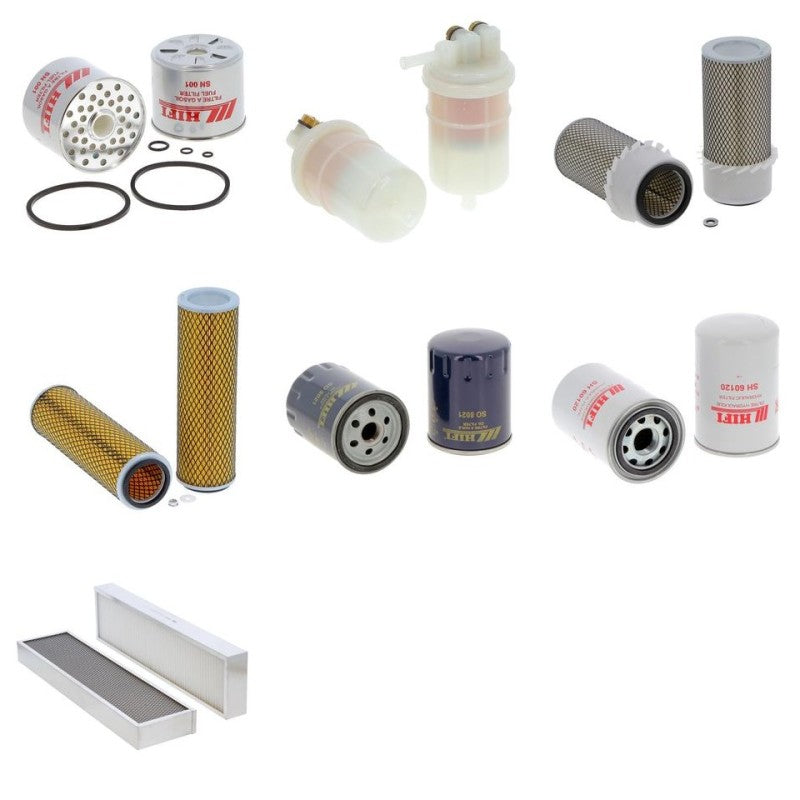 Antonio Carraro 8400 SRX ERGIT ST-2 Filter Kit with Vm 04 D 4 engine 2013-