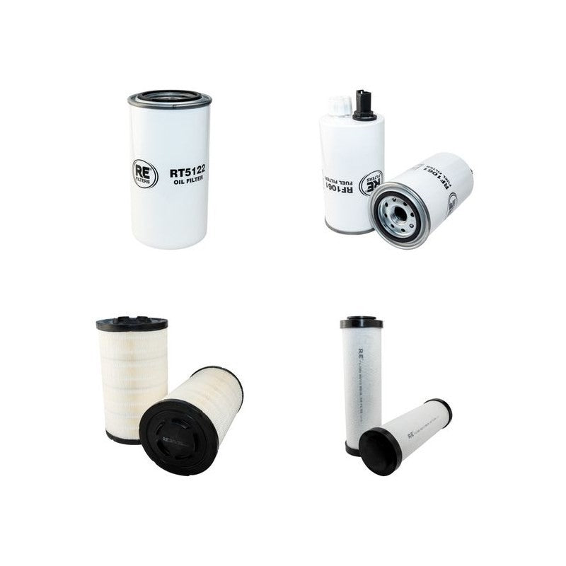ATLAS 270MHFilter Service Kit Air Oil Fuel Filters w/Cummins QSB 4.5 Eng. SN 301279-