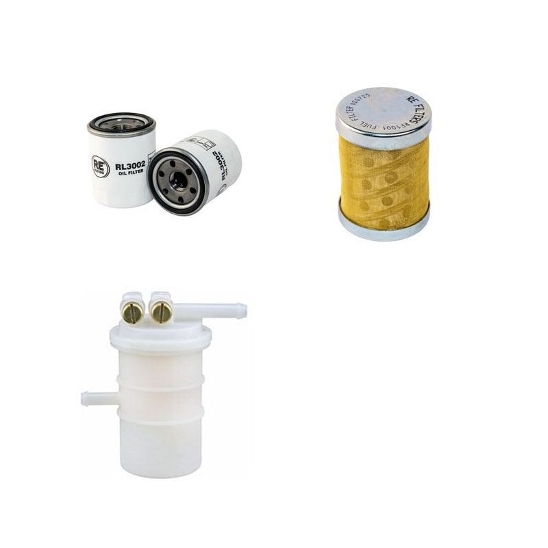 ATLAS AM15R Filter Service Kit withMitsubishi L 3E-W262Kl Eng