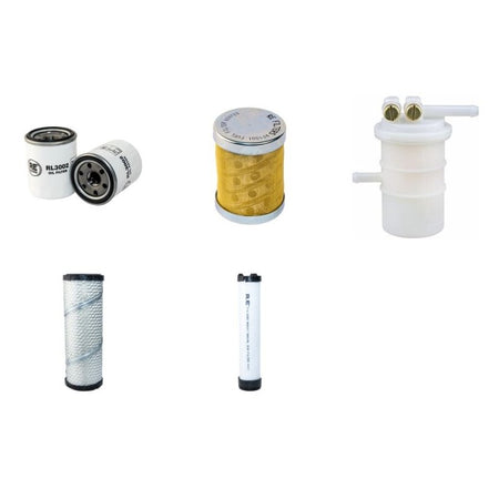 ATLAS AM29R Filter Service Kit Air Oil Fuel Filters w/Mitsubishi S 4L-Y262KL Eng.