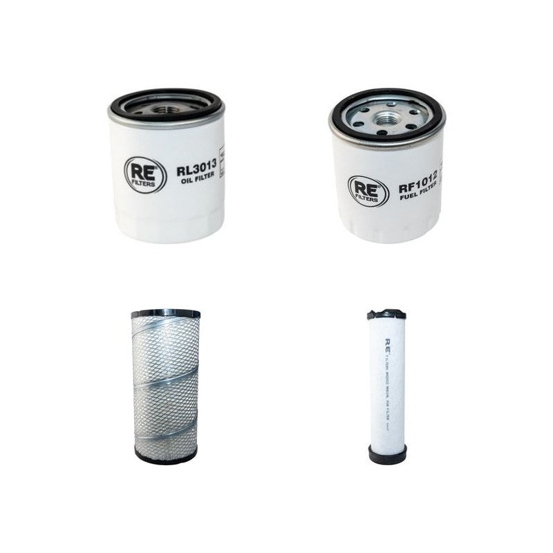ATLAS AR45(G) Filter Service Kit Air Oil Fuel Filters w/Deutz F3L1011F Eng. YR 1998-