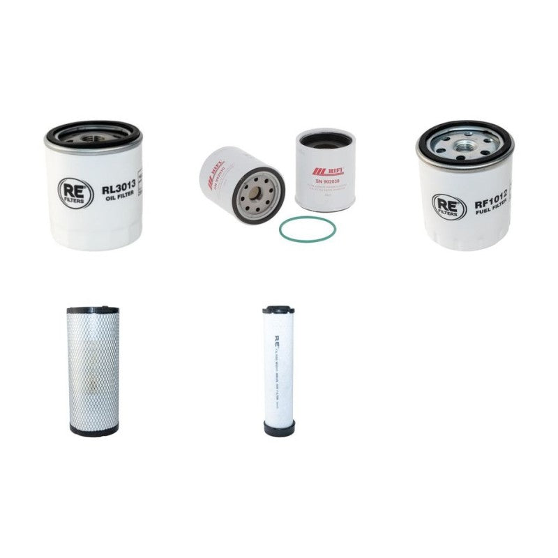 ATLAS AR60(Z) Filter Service Kit Air Oil Fuel Filters w/Deutz BF4L2011 Eng.