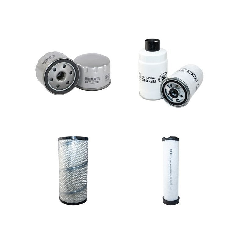 ATLAS AR65 SUPER Filter Service Kit Air Oil Fuel Filters w/Deutz BF4L1011FT Eng. YR 1999-2001