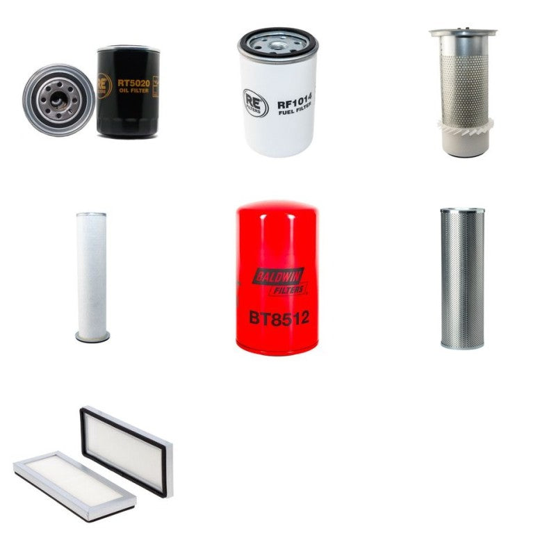 ATLAS AR72C Filter Service Kit w/Deutz F3L912 Eng.