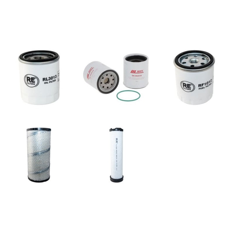 ATLAS AR80 Filter Service Kit Air Oil Fuel Filters w/Deutz TD2011L04T Eng. YR 2013