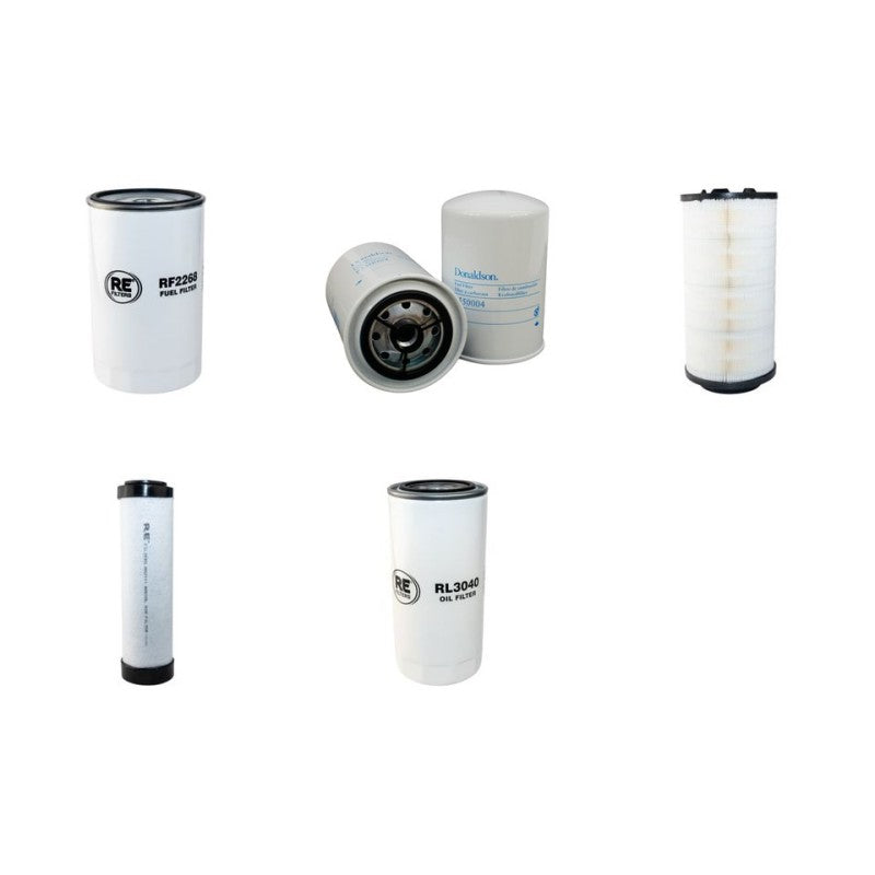 ATLAS AR95E SUPER Filter Service Kit Air Oil Fuel Filters w/Deutz TCD 4.1 L4 Eng. YR 2013-