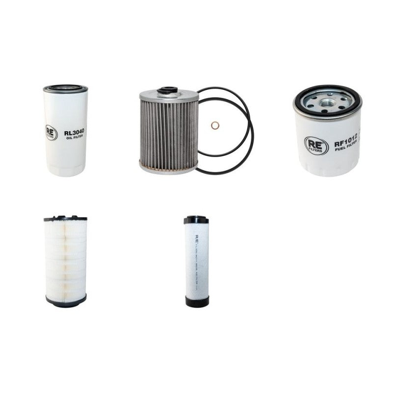 ATLAS AR95 Filter Service Kit Air Oil Fuel Filters w/Deutz BF4M2012 Eng. YR 2001-
