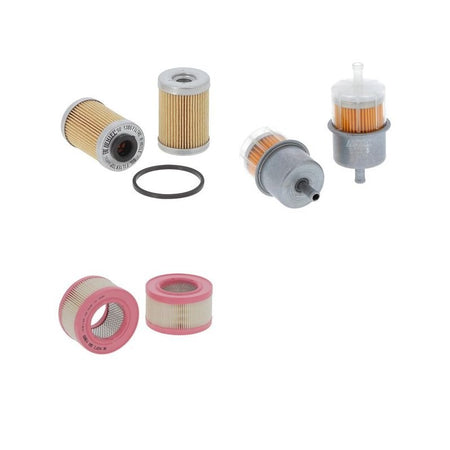 Atlas Copco LP 6505 Engine Filter Kit with Hatz 1D42S engine