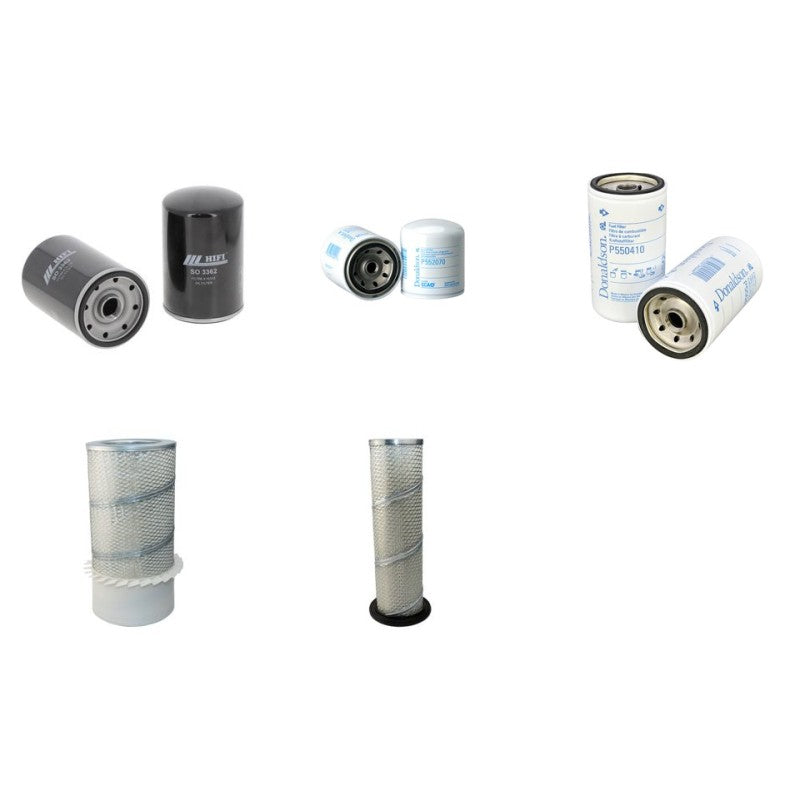 ATLAS COPCO QAS125 Filter Service Kit w/KOMATSU S6D105 Eng.