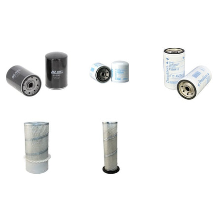 ATLAS COPCO QAS125 Filter Service Kit w/KOMATSU S6D105 Eng.